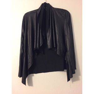 Woman’s black long sleeved shirt